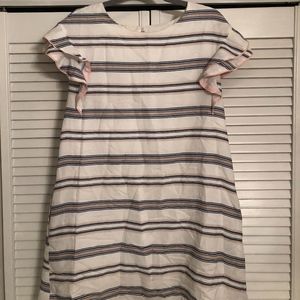 Striped Dress with Flowy Sleeves